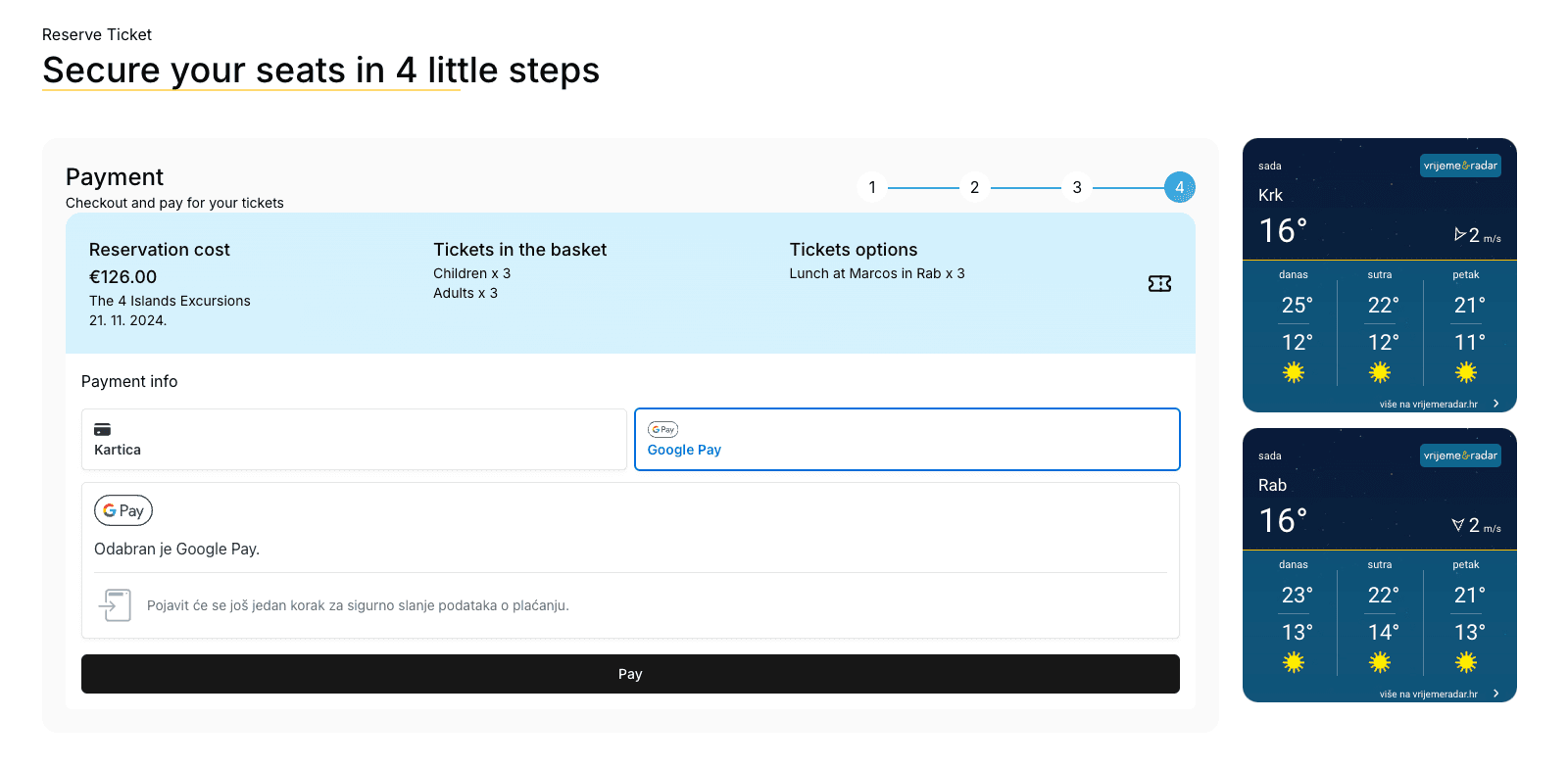 Image illustrating One-Click Payment